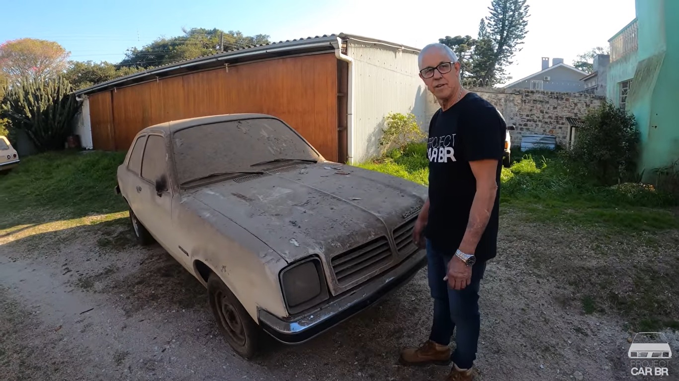 Parado por 20 anos, Chevette 1982 é resgatado (11 fotos + vídeo)